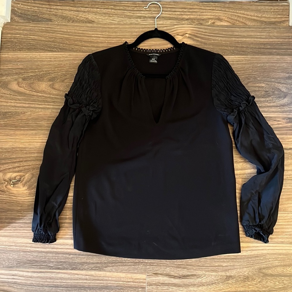 ClubMonaco black blouse